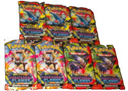 POKEMON MEGA EVOLUTION PHANTASMAL FLAMES LOT (7) BOOSTER PACKS NISP - Image 4