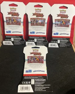 💥Destined Rivals Sleeved Booster Pack Art Set (4) Pokemon TCG Factory Sealed💥 - Image 2