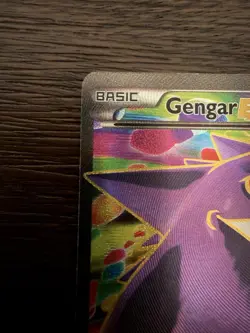2014 Gengar EX Full Art Pokemon TCG XY Phantom Forces Ultra Rare - Authentic - Image 2