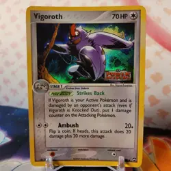 Vigoroth 41/108 EX Power Keepers Reverse Holo Stamp Pokemon HP - Image 1