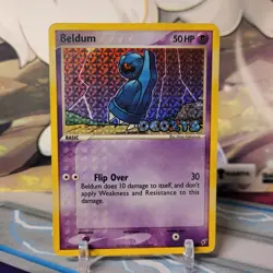 Beldum 55/107 - EX Deoxys Holo Rare Stamped Pokemon TCG - MP - Image 1