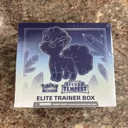 Pokemon Sword & Shield SILVER TEMPEST ETB Elite Trainer Box New Factory Sealed - Image 1