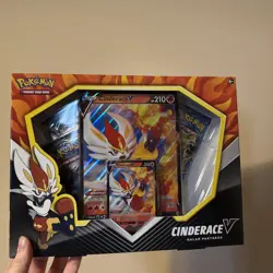 Galar Partners Box [Cinderace V] Pokemon Sword & Shield Base Set (SWSH01) New - Image 1