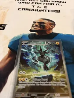 2025 Pokemon Zekrom ex 166/086 Black Bolt Secret Rare SIR NM/Mint - Image 3