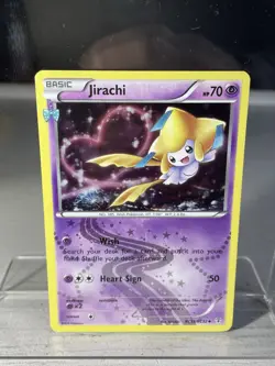Pokemon TCG Jirachi RC13/32 Holo Radiant Collection Generations LP - Image 2