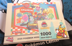 2025 Pokemon World Championships 1000 pc. PUZZLE Anaheim Worlds SEALED! - Image 1
