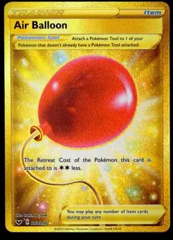 Air Balloon (Secret) 213/202 SWSH01: Sword & Shield Base Set Pokemon TCG NM - Image 1