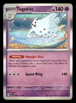 Pokemon Togekiss #082/217 tcg Near Mint or Better - Image 1