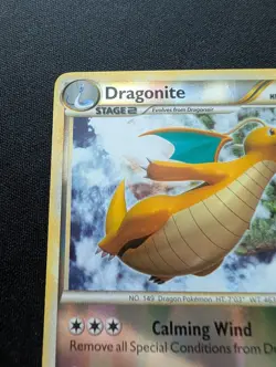 Mint Pokemon Reverse Holo Dragonite Triumphant 18/102 - Image 2