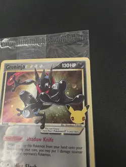 1x Sealed Greninja Gold Star SWSH144 Celebrations Promo 25th anniversary Pokemon - Image 3