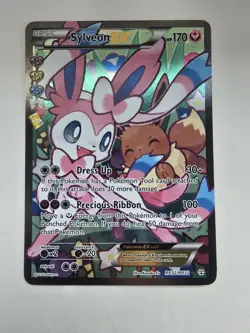 Pokemon TCG Sylveon EX Full Art RC32-32 Generations Radiant Collection Rare - Image 1