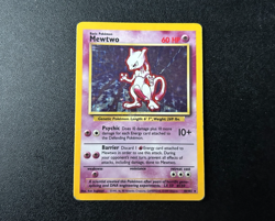 Mewtwo Holo - Pokemon Base Set Unlimited - 10/102 - HP Condition Holo Bleeding - Image 1