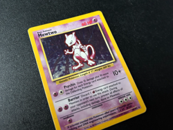 Mewtwo Holo - Pokemon Base Set Unlimited - 10/102 - HP Condition Holo Bleeding - Image 3