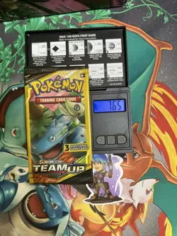 Pokemon TCG Sun & Moon Team Up Mini Booster Pack Venusaur & Celibi Sealed 7.65G - Image 1
