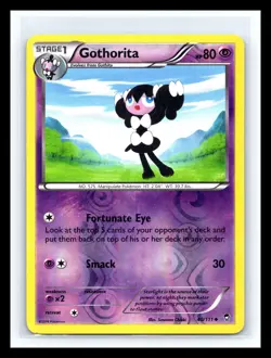💥 Pokemon Gothorita XY - Furious Fists 40/111 Reverse Holo - Image 1