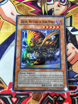 Goldd, Wu-Lord of Dark World een-en024 Unltd (LP) Super Rare Yu-Gi-Oh! - Image 1