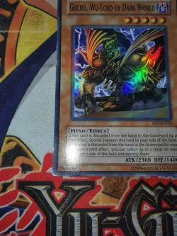 Goldd, Wu-Lord of Dark World een-en024 Unltd (LP) Super Rare Yu-Gi-Oh! - Image 2