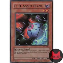 Yugioh D.D. Scout Plane IOC-012 Super Rare NM - Image 1
