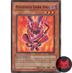 Yugioh Possessed Dark Soul LOD-004 Common NM - Image 1