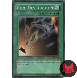 Yugioh Card Destruction SDY-042 Super Rare MP - Image 1