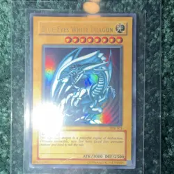SDK-001 Konami Blue-Eyes White Dragon Ultra Rare Holo Unlimited Yu-Gi-Oh! TCG - Image 1