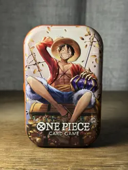 Monkey.D.Luffy Opened One Piece Tin Pack Set Vol.2 No Promo - Image 1