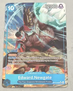Edward Newgate (Alt Art) OP13-042 SR Carrying on His Will - ONE PIECE ENGLISH - Image 1