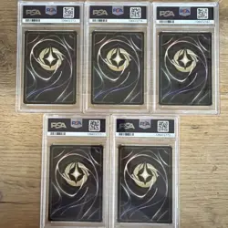 Lorcana Disney Cruise Promo EN P3 Set #13,14,15,16,17 PSA 9-10 - Image 2