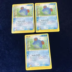 Marill 68/100 Ex Sandstorm Pokemon Card E Series Common Non-Holo 3 - Image 1