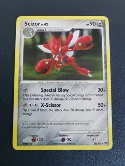 Pokemon Card Scizor 29/100 D&P Majestic Dawn Non-Holo Rare - Image 1