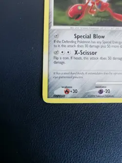 Pokemon Card Scizor 29/100 D&P Majestic Dawn Non-Holo Rare - Image 4