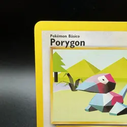 (Spanish) Pokemon TCG Porygon 39/102 Base Set Regular Uncommon Card NM Condition - Image 2