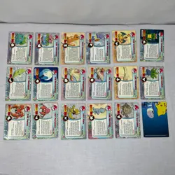 Pokemon Topps Series 1 -- 18 Card Lot -- Charizard Blue Label! - Image 2