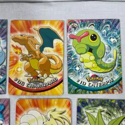 Pokemon Topps Series 1 -- 18 Card Lot -- Charizard Blue Label! - Image 5