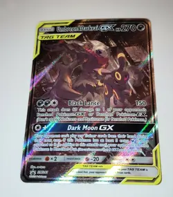 Pokemon Card Umbreon & Darkrai GX SM241 NM Mint Promo Sun Moon PSA Fast USA Ship - Image 5