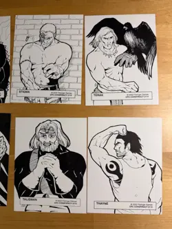 2002 Filsinger Games Champions of the Galaxy CPC Conspiracy 2114 Game Cards OOP - Image 5