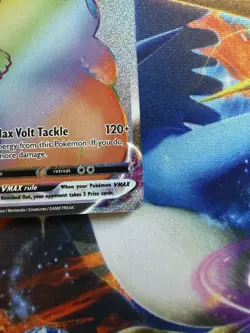 Pokemon Pikachu TCG VMAX Vivid Voltage Holo Card 188/185 Secret Rare - Image 4