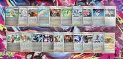 Pokemon Card Bulk Trainer Type +20 Holo & Reverse Holo Common & Uncommon Lot 42 - Image 1