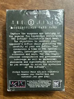The X-Files Card Game 60-Card Starter Deck, 2 Decks, Unopened, NEW - Image 3