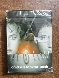 The X-Files Card Game 60-Card Starter Deck, 2 Decks, Unopened, NEW - Image 4