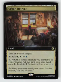 Urban Retreat (Extended Art)*Foil* SPM 283 NM - Image 1
