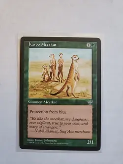 Karoo Meerkat - Mirage - MTG Magic - Uncommon - Green Creature - Image 2