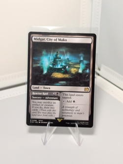 Midgar, City of Mako Reactor Raid #286 Final Fantasy MTG Magic the Gathering - Image 1