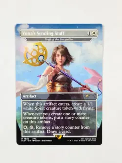 Yuna's Sending Staff - Staff of the Storyteller Secret Lair Drop Regular - Image 1