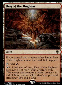 Adventures in the Forgotten Realms #254 Den of the Bugbear - Image 1