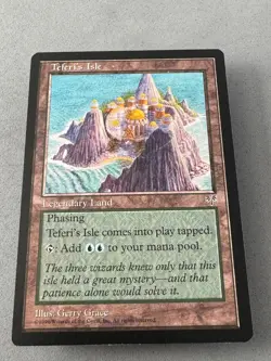 Teferi's Isle MtG Mirage—Unplayed Near Mint—Vintage Magic RESERVE LIST - Image 3