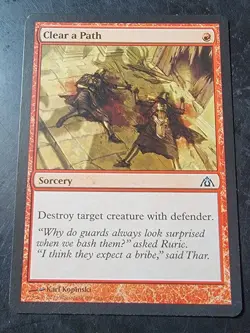 Clear a Path 32/156 Magic The Gathering MTG - Image 1