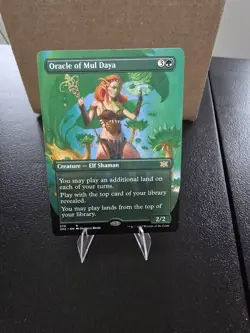 Oracle of Mul Daya Double Masters 2022 Borderless Rare MTG - Image 1