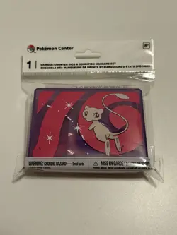MYTHICAL MEW (Pokemon Center) STORAGE BOX Damage Counter Dice & Condition Marker - Image 2