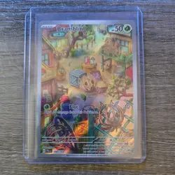 Pokemon Bramblin 198/193 Paldea Evolved (PAL) Illustration Rare 2023 - Image 1